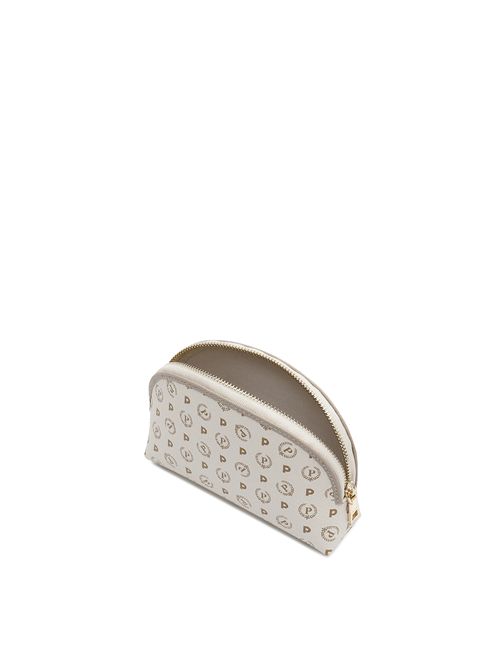 Pouch Heritage Logo Classic Avorio/ghiaccio POLLINI | TE5300PP05Q11/10A